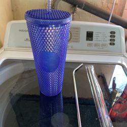 Disney 50th Anniversary Holographic Studded Starbucks Tumbler