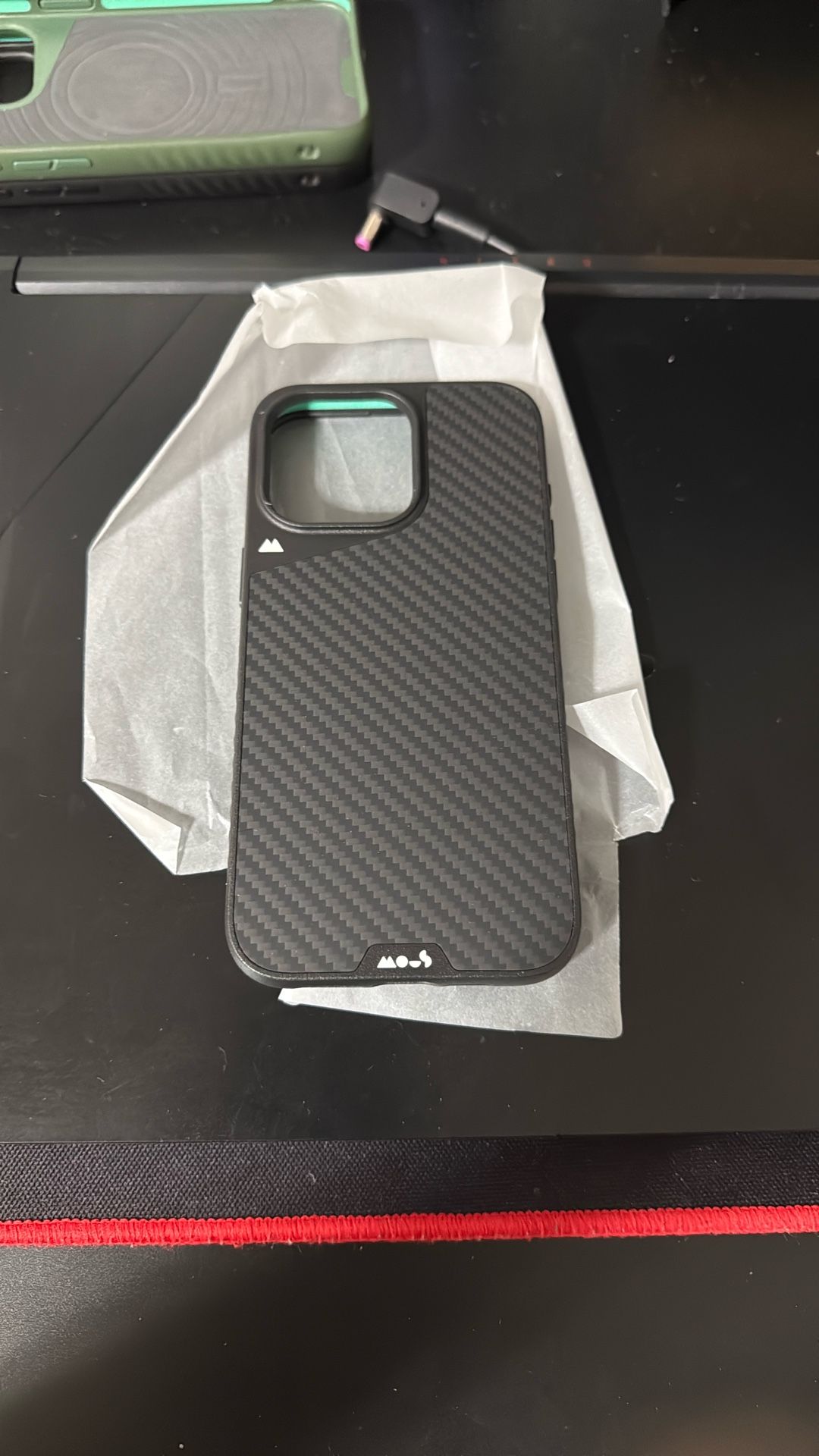 iPhone 15 Pro Max Case MagSafe Compatible Carbon Fibre