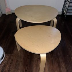 Wooden Nesting Tables