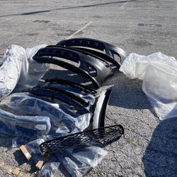 Dodge Charger Front and Rear Bumpers With Grill