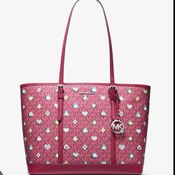 Micheal Kors Signature logo tote bag
