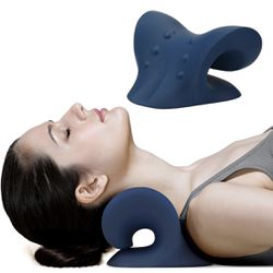 PH Health • Neck and Shoulder Relaxer, Cervical Traction Device for TMJ Pain Relief and Cervical Spine Alignment, Chiropractic Pillow, NRetails $27.99