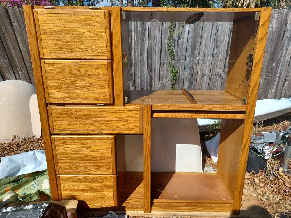 Tv, Stand DVD, Book Storage