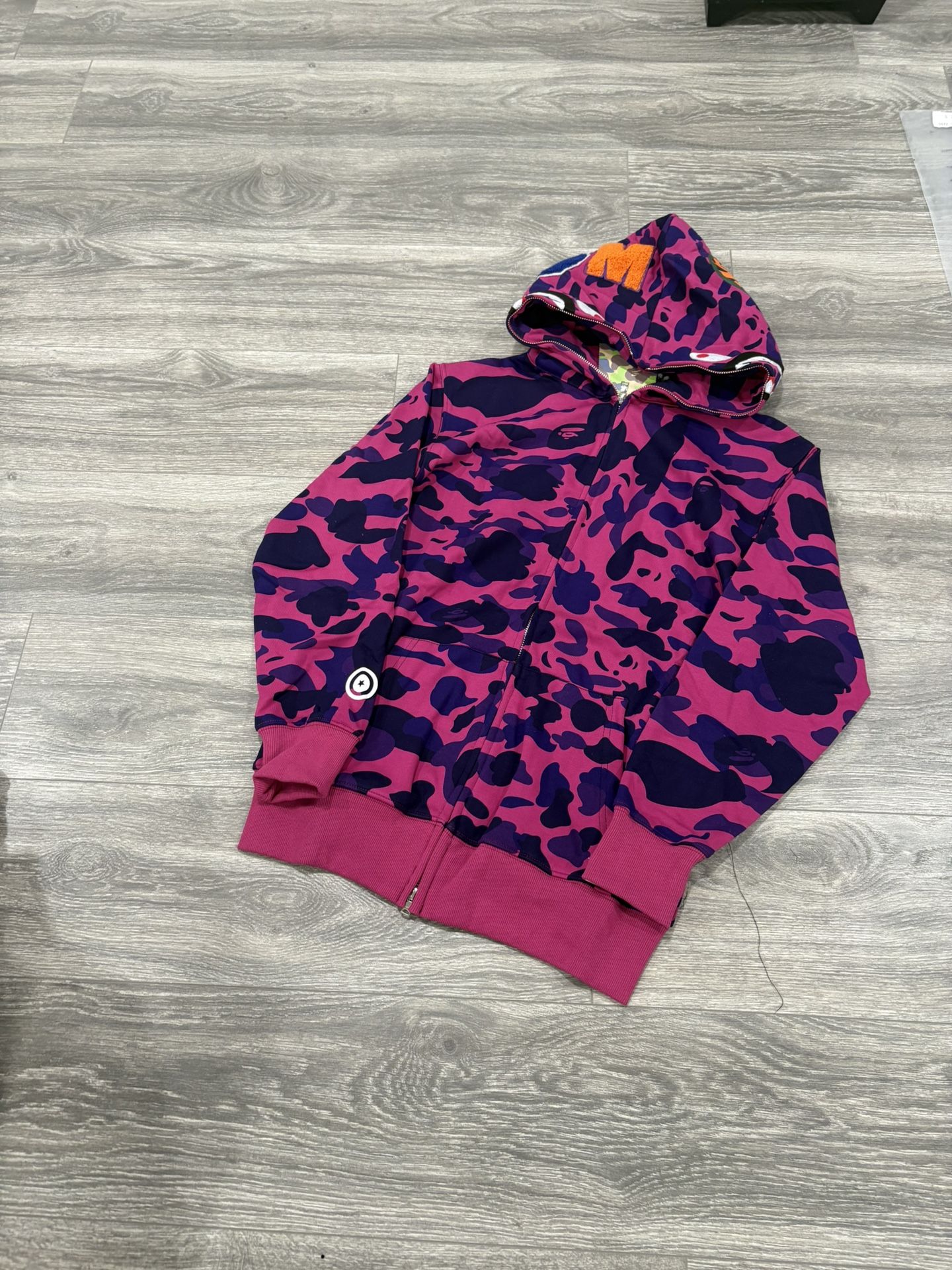 Bape Zip Up Size M