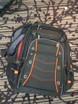 18.4" laptop backpack, 60L extra large capacity