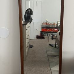 Rustic Freestanding Floor Mirror 