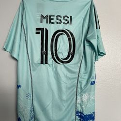  Messi Inter Miami CF 2023 Green for Men’s  Size: S, M, XL and 2XL 