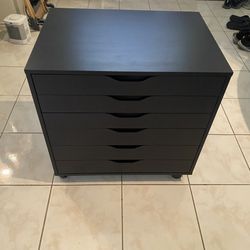 Ikea Black Alex Drawer