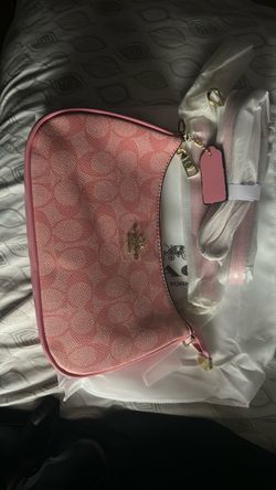 Pink coach purse