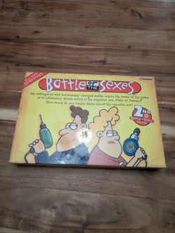 New (out of plastic warp) Battle of the Sexes game for sale