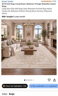 8x10 beige rug