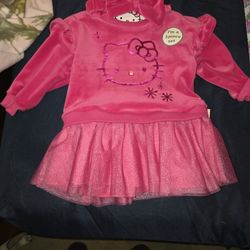Hello Kitty Dress & Headband 