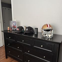 Full Bed With Dresser, Night Stand And Mattress 