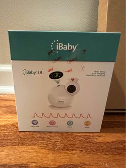 NEW! iBaby i8 Contactless Smart Baby Monitor with Wall Mount