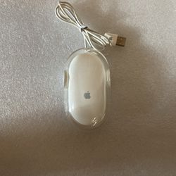 Apple Macintosh Pro Mouse M5769 White/Clear USB Wired Optical Mouse iMac.