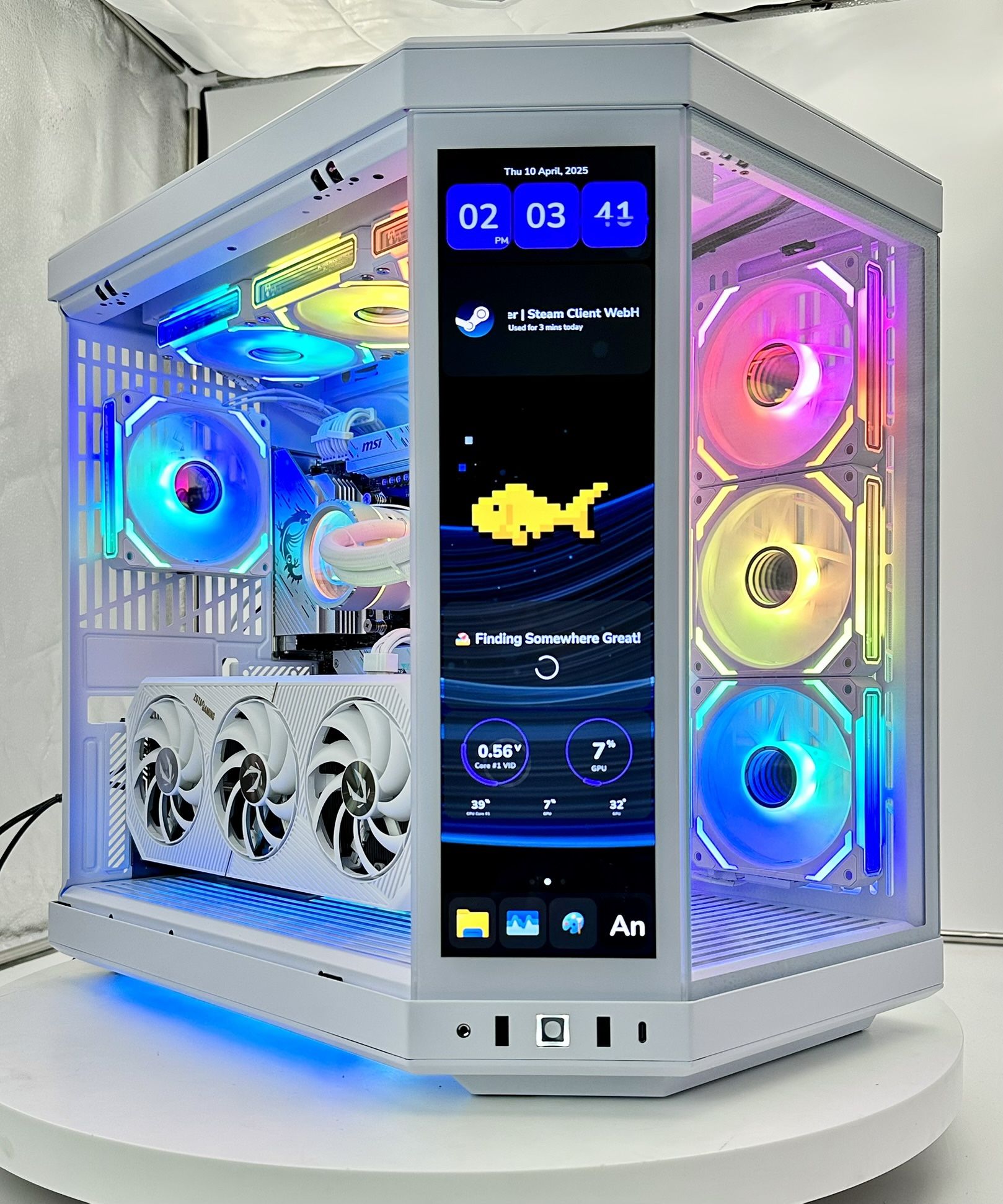 *NEW* NVIDIA RTX 5090 AMD Ryzen 9 9950X3D 32GB DDR5 RAM 2TB SSD RBG Gaming Computer