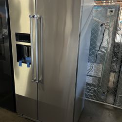 Kitchen Aid Stainless Side By Side Refrigerator