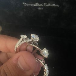 Moissanite Rings 