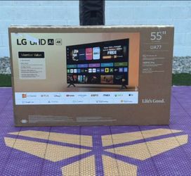 55ua77 55” Lg smart 4k led Uhd tv