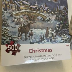 New Sealed 500 Piece Puzzle 