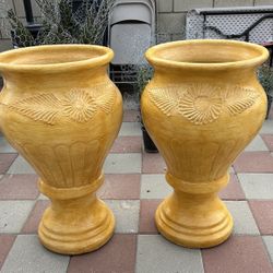 New Flower Pots Made Out Of Clay Perfect Gift 
