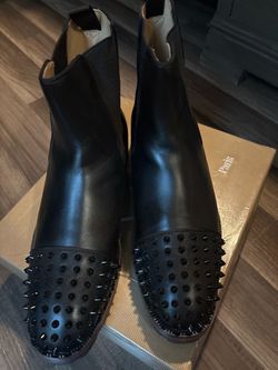 Christian Louboutin Spiked Chelsea Boots