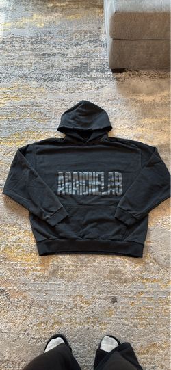 Balenciaga Reverse Logo Oversized Hoodie