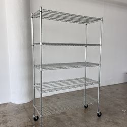 Metal Heavy Duty Rolling Storage Rack 