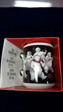 COCA-COLA HAPPY BEAR MUG
