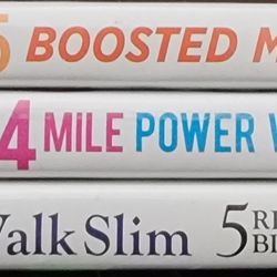 Leslie Sansone Just Walk Dvds Exercise Slim Power Boosted Miles