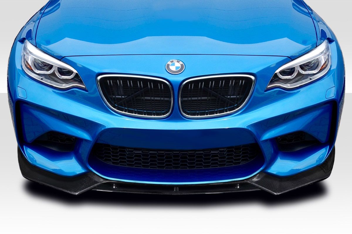Blemished 2016-2021 BMW M2 F87 AF-1 Front Lip Under Spoiler ( CFP ) - 1 Piece