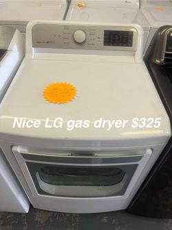 Nice LG Gas Dryer 