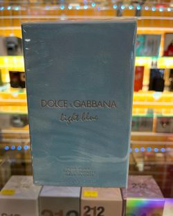 Dolce Gabbana Light Blue Cologne for Men 6.7 Oz perfume Spray