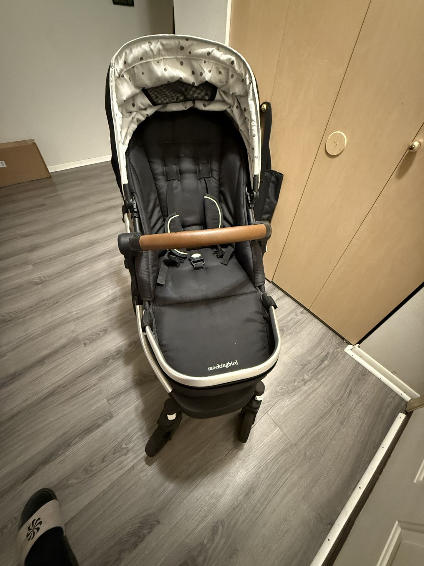 Mockingbird single 2.0 stroller-Black