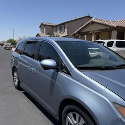 Honda Odyssey 2014, Blue Color, 8 Passenger Sit.