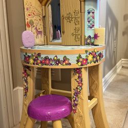 Rapunzel Tower Vanity