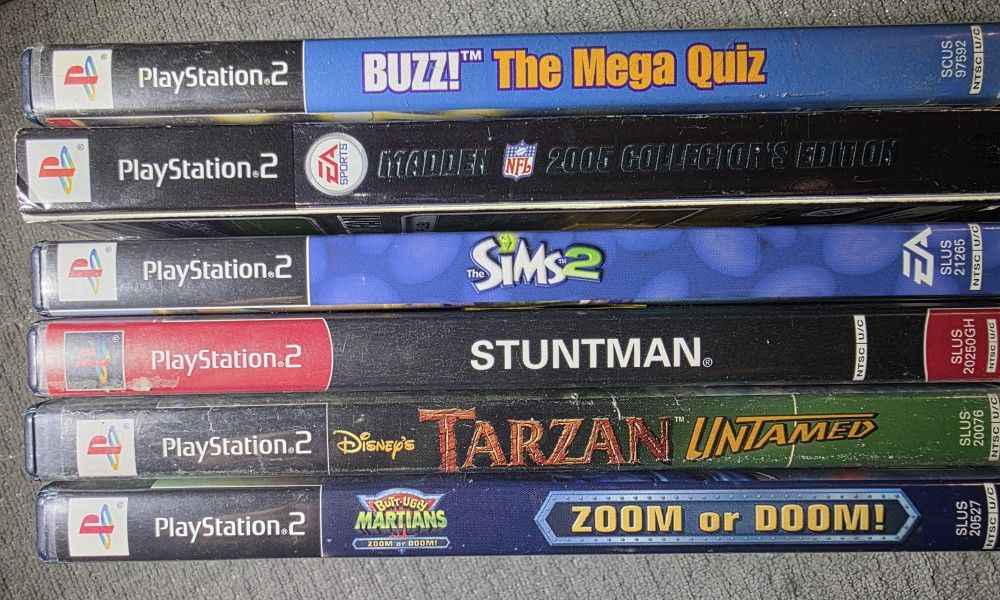 PS2  PLAYSTATION 2 GAMES