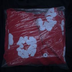 Red  Denim Tear Hoodie for the low 