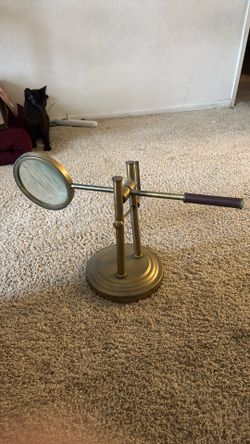 FULL Brass magnifying glass