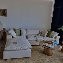 Cloud Style Modular Sectional — Deep Lounge Couch 