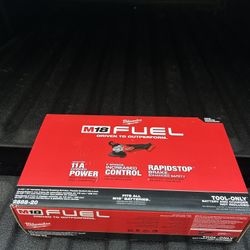 M18 FUEL 18V Lithium-Ion Brushless Cordless 4-1/2 in./5 in. Grinder w/Paddle Switch (Tool-Only)