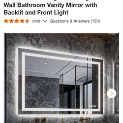 60x40 Wall Vanity Mirror