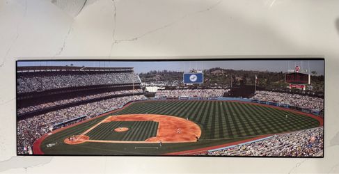Angeles Dodgers Dodger Stadium 50th Anniversary Panoramic Wall Art