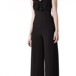 Lucian Matis Strapless Bow Jumpsuit