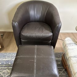 Chair And Ottoman 