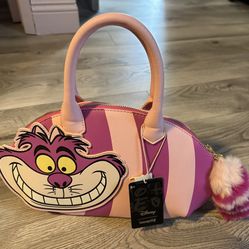 Loungefly Disney cheshire Cat Purse 