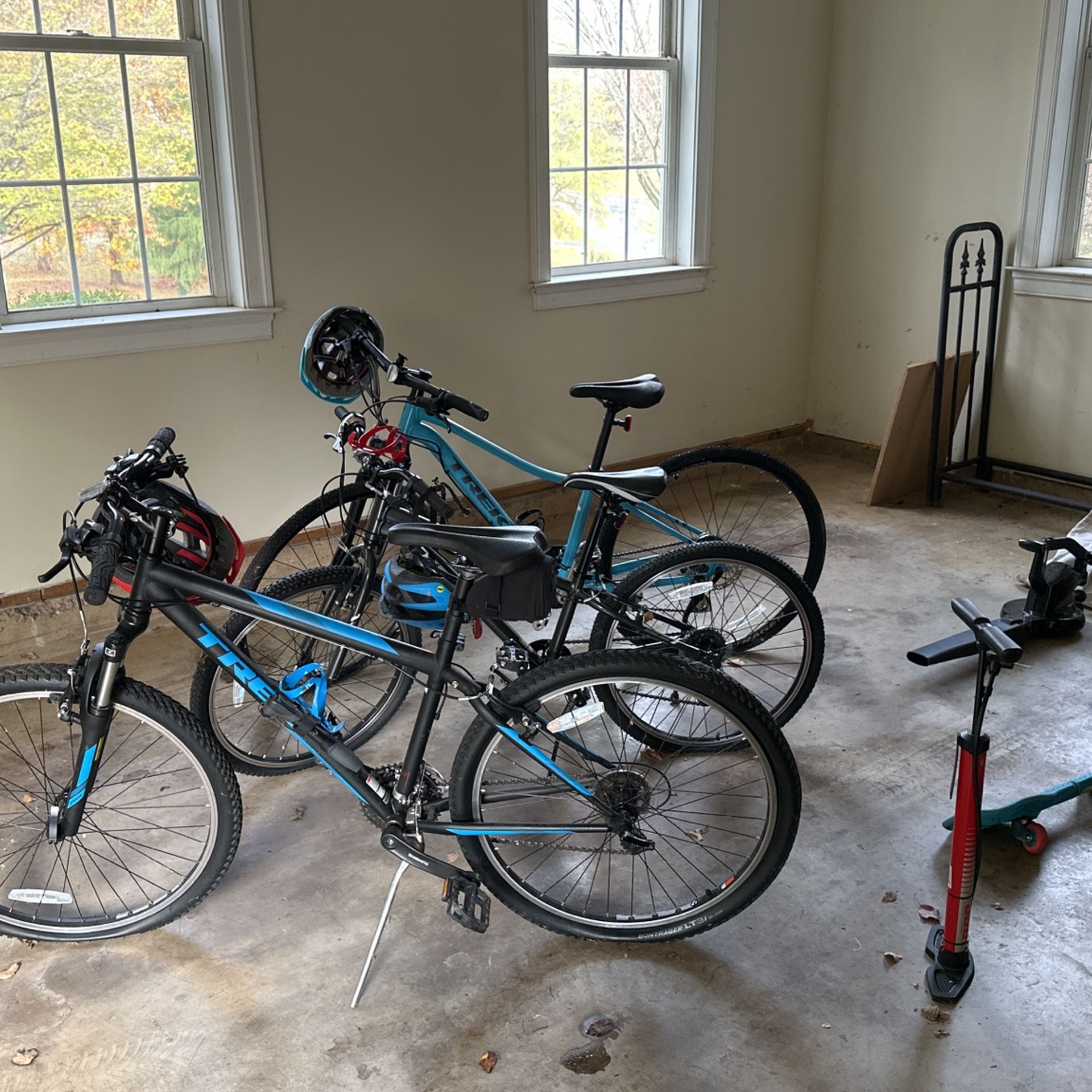 Three Trek bikes - Used Two Times 