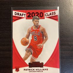 Panini Contenders 2021 Basketball Card 2020 Draft Class Patrick Williams