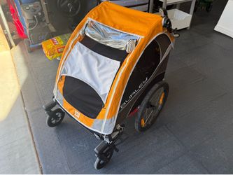 Burley Design D'Lite Child Bike Trailer w/ Stroller Kit
