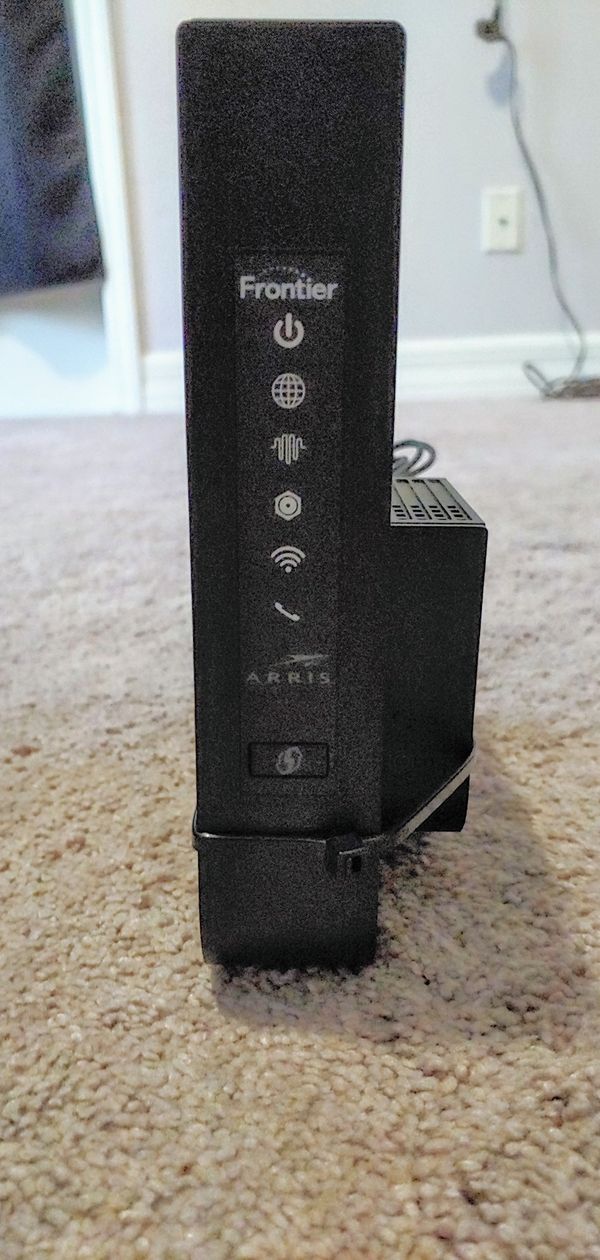 Frontier Gateway Arris WiFi NVG468MQ Router 2017 + Arris MEB1100 MoCa